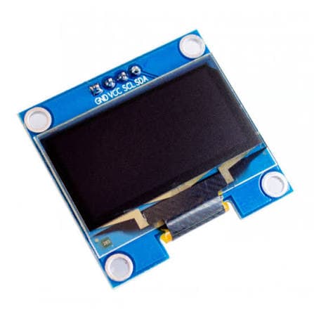 Pantalla OLED 0.96″ 128×64 I2C Azul | Display 4 Pines