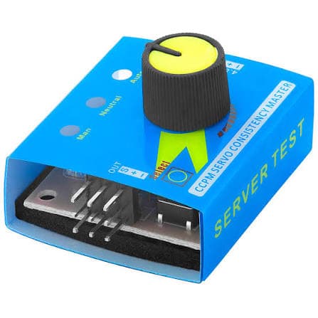 Servo Tester S812 TITAN | Probador de Servomotores de 3 Modos