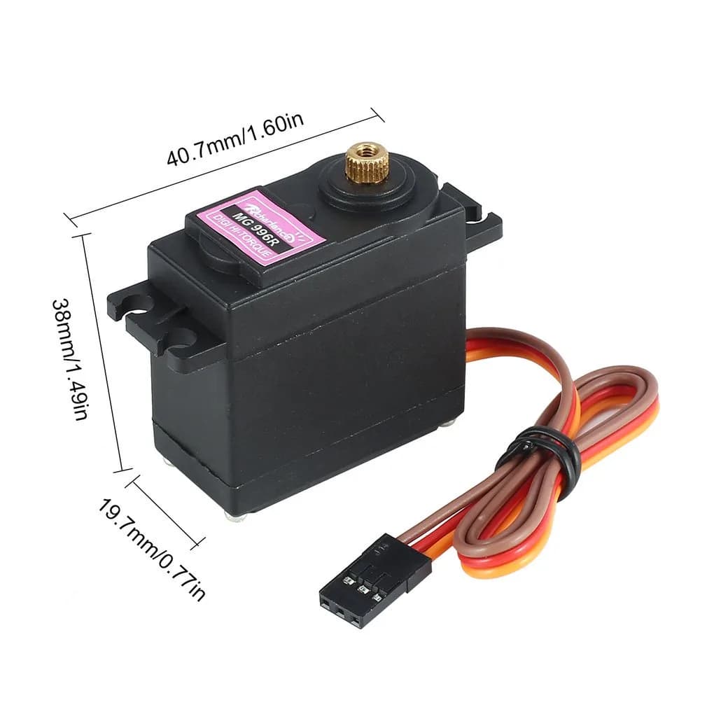 Servomotor Tower Pro MG996R 13 kg·cm 180° | Servo de Alto Torque