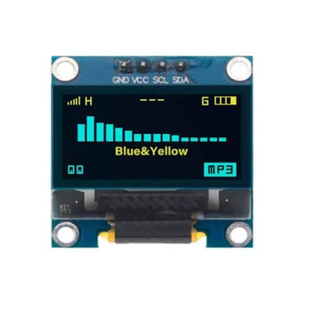 Pantalla OLED 0.96″ 128×64 I2C Azul | Display 4 Pines