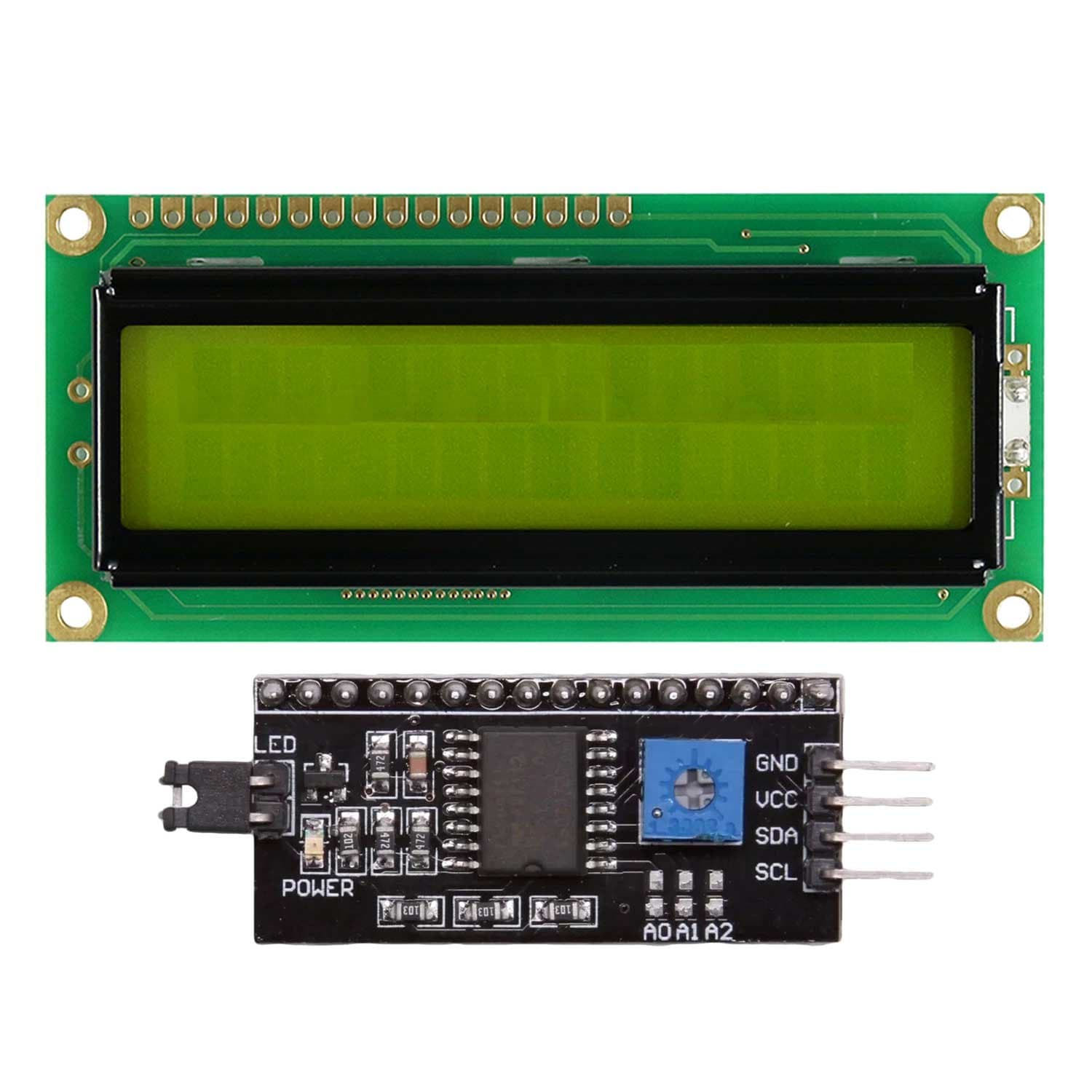 Pantalla LCD 16×2 1602 con Módulo I2C