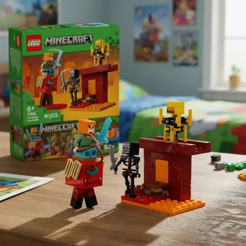 LEGO® Minecraft® La Batalla de Lava del Nether