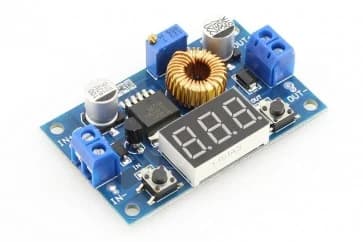 Módulo Regulador Step-Down LM2596 3A Ajustable | Convertidor DC-DC con Voltímetro