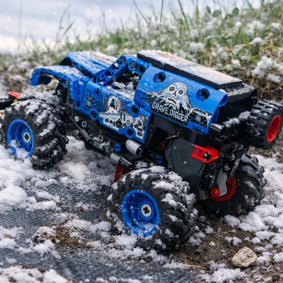 LEGO® Technic Monster Jam™ Grave Digger® Pull-Back | Monster Truck Building Set