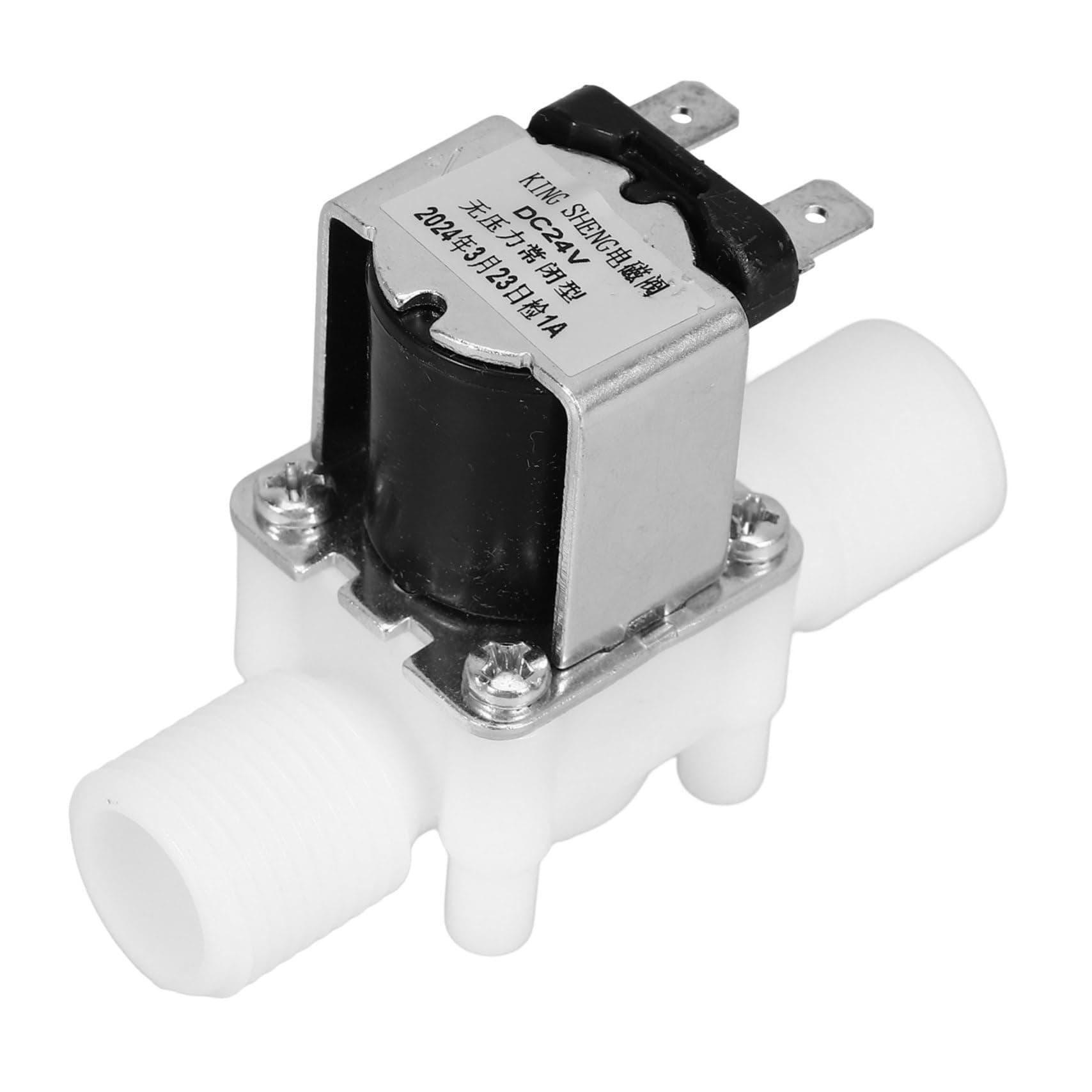 Válvula Solenoide Electromagnética 12V - 24V 1/2″ | Control de Flujo de Agua