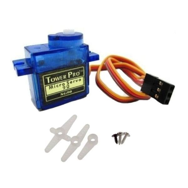Servomotor Tower Pro SG90 Micro 180° | 9G para Arduino y Robótica