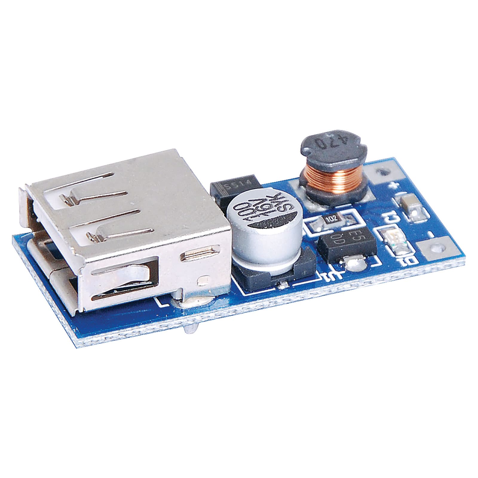 Módulo Step-Up DC-DC 0.8V–5V a 5V 600mA | Convertidor Elevador USB