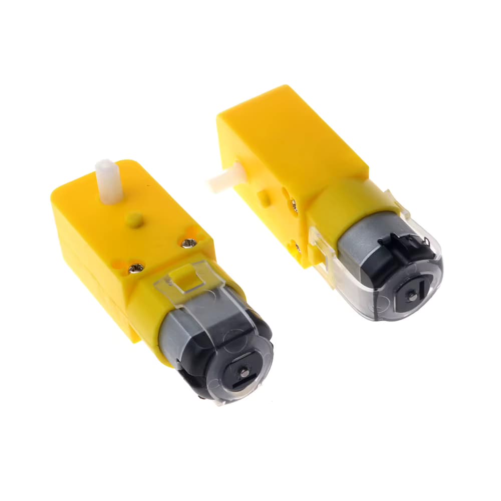 Motorreductor TT 1 Eje 6V 48:1 Amarillo | Motor DC para Robots