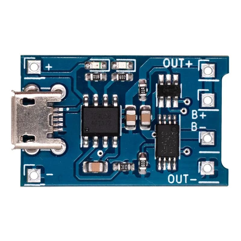 Módulo TP4056 Cargador de Baterías Li-Ion 3.7V | Con Protección