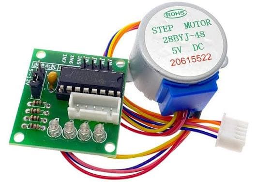 Motor Paso a Paso 28BYJ-48 5V + Driver ULN2003