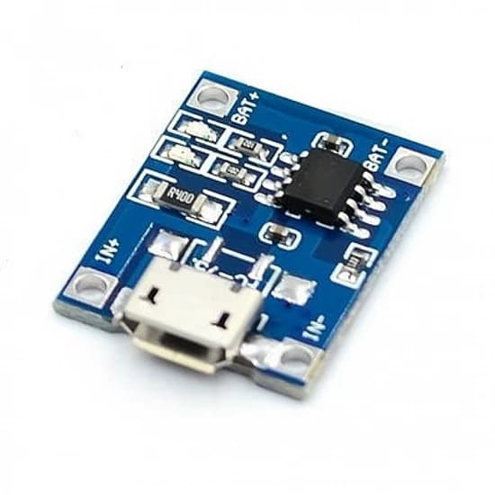 Módulo TP4056 Cargador de Baterías Li-Ion 3.7V | Con Protección