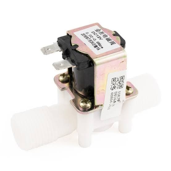 Válvula Solenoide Electromagnética 12V - 24V 1/2″ | Control de Flujo de Agua