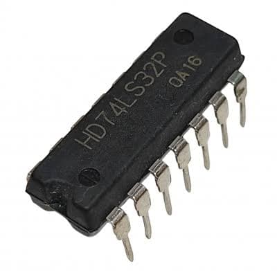 HD74LS32P | Compuerta Lógica OR Cuádruple de 2 Entradas DIP-14 TTL